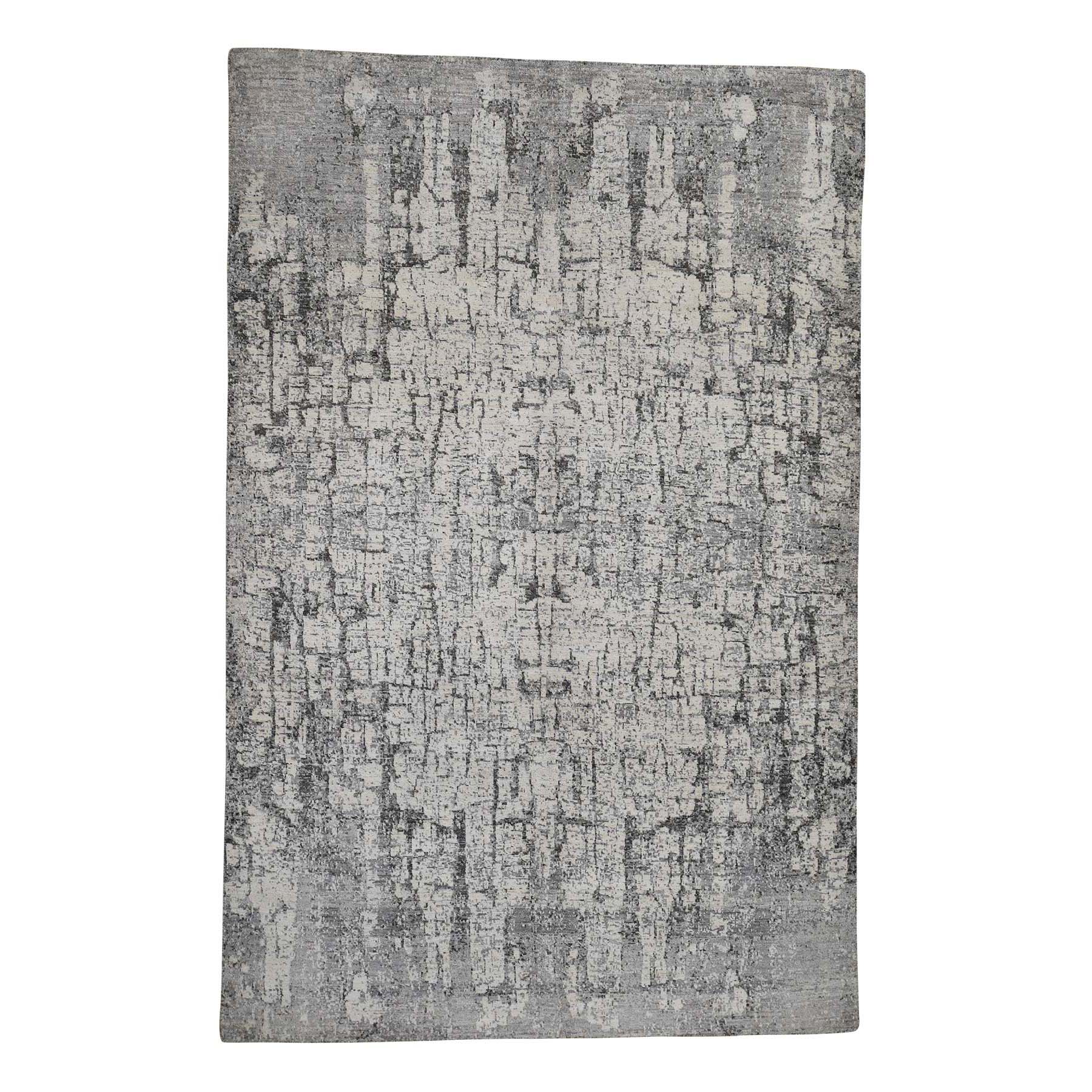 N/A Wool Hand-Knotted Area Rug 6'0